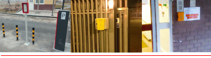 Teléfono de emergencia al aire libre
